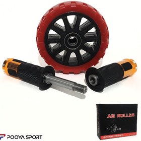 تصویر چرخ تمرین شکم کراس فیت حرفه ای Orginal AB ROLLER خارجی 