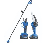 تصویر کیت قیچی و اره شارژی ۲۰ ولت دسته تلسکوپی ویوارکس مدل VR3206-PR 