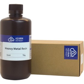 تصویر رزین سخت فلزی آذرین | Heavy Metal Azarin heavy-metal-resin-1kg-for-3d-printer