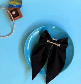 تصویر گیره مو پاپیون 