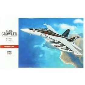 تصویر Hasegawa مقیاس Pt52 7252 1/48، Growler Ea-18g، کیت مدل پلاستیکی هواپیمای جنگنده 