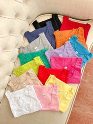 تصویر Yildiz تاب زنانه یلدیز (Yildiz) ترکیه یقه شکوفه‌ای – جنس درجه یک کد: 42337 