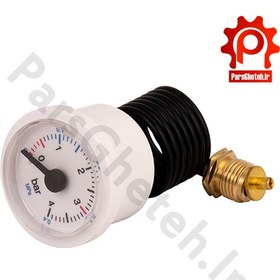 تصویر مانومتر ساده درجه 1 wall hung boiler manometer