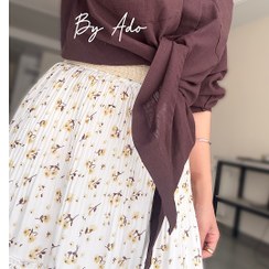 تصویر دامن گلدار تابستونی - طرح 