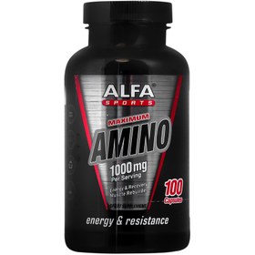 تصویر پروتیین آمینو آلفا 100 عددی 