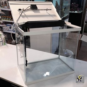 تصویر آکواریوم آماده شیشه خم سری K با نور لمسی دلسا SOBO Aquarium AB-1200F