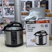 تصویر زودپز برقی جیپاس ظرفیت ۸ لیتر تایمر دار 