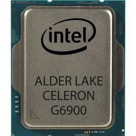 تصویر پردازنده اینتل Alder Lake Celeron G6900 ب ا Intel Alder Lake Celeron G6900 CPU BOX Intel Alder Lake Celeron G6900 CPU BOX