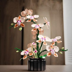 تصویر لگو گل ارکیده پروانه ای Lego butterfly orchid