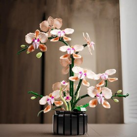 تصویر لگو گل ارکیده پروانه ای Lego butterfly orchid