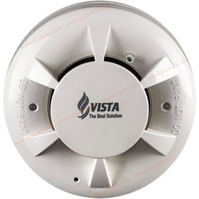 تصویر آشکار ساز ترکیبی دودی حرارتی ویستا مدل MH-216 Combined thermal smoke detector Vista model MH-216