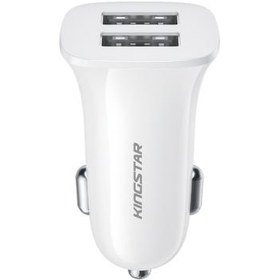 تصویر شارژر فندکی کینگ استار مدل KC211 KingStar Car Charger KC211