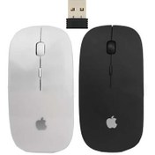 تصویر ماوس بی سیم طرح اپل مدل A100 MOUSE A100