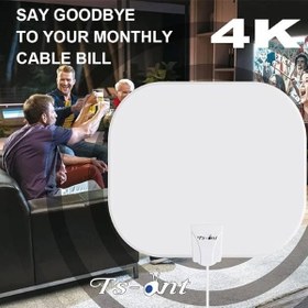 تصویر آنتن تلویزیون،گیرنده دیجیتال TS-ant sn013 