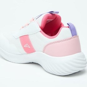 تصویر کفش ورزشی دخترانه با طراحی رنگی و راحتی بالا برند oaklan by shoexpress Girls Colourblock Slip-On Sports Shoes