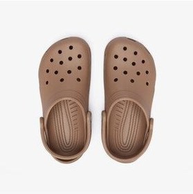 تصویر دمپایی قهوه ای کلاسیک Clog کراکس Crocs 