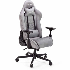 تصویر صندلی گیمینگ رنزو مدل FABRIC Grey 