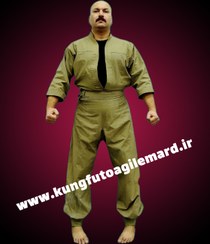 تصویر خرید لباس کونگ فو برزنتی (رنگ خام) Professional kung fu uniform