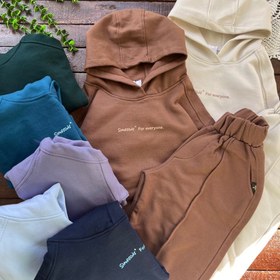 تصویر ست هودی شلوار اسپرت سیمپسون رنگی سایز ۴ تا ۶ سال 