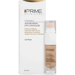تصویر کانسیلر جوان کننده دور چشم حجم 15 میلی لیتر پرایم بژ روشن Prime Eye Concealer 15 ml