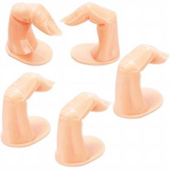 تصویر انگشت مصنوعی کاشت ناخن مدل FN01 مجموعه 5 عددی 