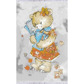 تصویر فرش کودک طرح تدی DC620 