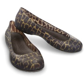 تصویر بابت دخترانه | Crocs CARLISA GIRAFFE PRINT FLA 