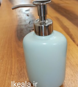 تصویر جای صابون مایع ١٨cm سرامیکی ایکیا - قهوه اى ا Ekoln Ekoln