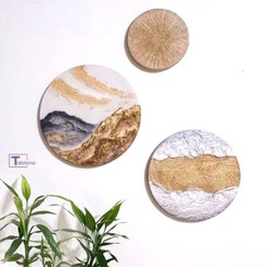 تصویر تابلو نقاشی دایره ای کد 423 