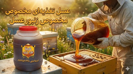 تصویر عسل تغذیه شده ۱ کیلوگرم 