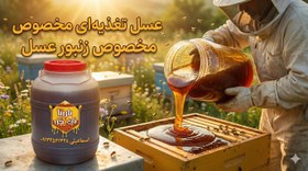 تصویر عسل تغذیه شده ۱ کیلوگرم 