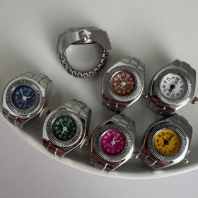 تصویر ساعت انگشتری - مشکی Rolex