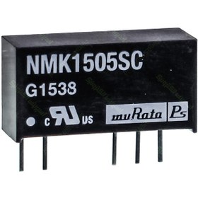 تصویر مبدل ولتاژ موراتا 200± میلی آمپر MURATA NMK1505SC DC/DC IN:15V OUT:±5V 