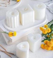 تصویر ست شمع ۵ تایی دلبر 