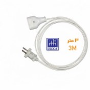 تصویر سیم سیار رابط برق ۳ متری 