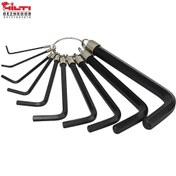 تصویر ست آلن ۱۰ عددی شش‌گوش اینچی استنلی مدل 230-69 STANLEY 69-230