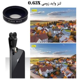 تصویر لنز کلیپسی موبایل مدل XH-1001 مجموعه 10 عددی 