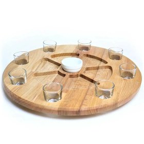 تصویر سینی مزه چوبی 