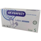 تصویر دستکش لاتکس اپی پرفکت سایز اسمال بسته ۱۰۰ عددی 