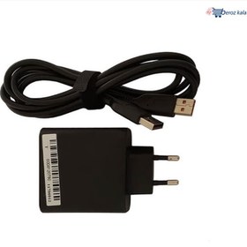 تصویر آداپتور لپ تاپ لنوو 20V 2A سر یو اس بی اورجینال Adaptor Laptop Lenovo 20V 2A USB Plug ORG