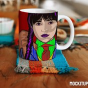 تصویر ماگ فانتزی ونزدی Wednesday fantasy mugs