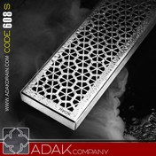 تصویر کفشور طولی ۶۰ سانت تمام استیل آداک مدل ۶۰۸ 