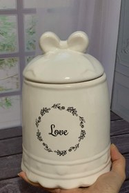 تصویر بانکه سرامیک بزرگ - coffe 