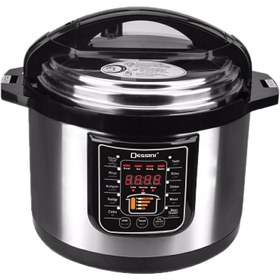 تصویر زودپز دیجیتالی 10 لیتر 1350 وات دسینی مدل 10-L Dessini 10-L Electric Pressure Cooker 10L 1350W