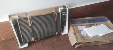 تصویر رادیاتور آب خودرو پژو ۳ لول پهن وارداتی تایوان مناسب پژو ۴۰۵ 