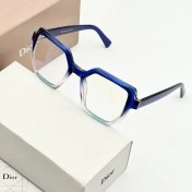 تصویر عینک زنانه بلوکات مربعی دیور 