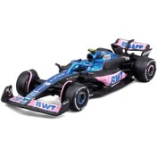 تصویر ماکت بوراگو فرمول یک آلپاین F1 TEAM A523 شماره 10 مقیاس 1:43 Bburago Alpine A523 F1 Team 