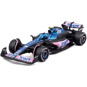 تصویر ماکت بوراگو فرمول یک آلپاین F1 TEAM A523 شماره 10 مقیاس 1:43 Bburago Alpine A523 F1 Team 