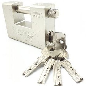 تصویر قفل کتابی فولادی باس مدل Bs-lock94 