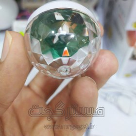 تصویر لامپ LED رقص نور اتومبیل و موبایل ا LED Small Magic Ball LED Small Magic Ball